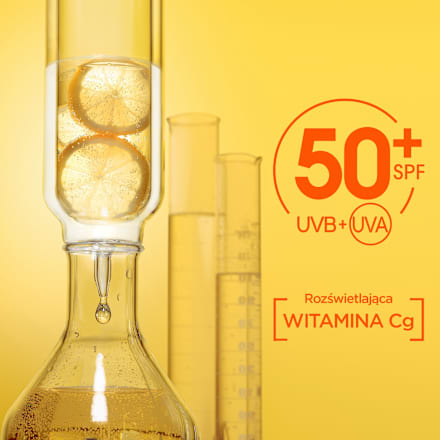 Fluid z witaminą C SPF 50, niewidoczny GARNIER