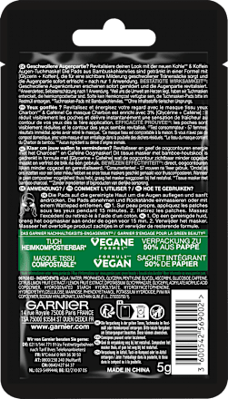 Augenpads Koffein (1 Paar) Garnier Skin Active