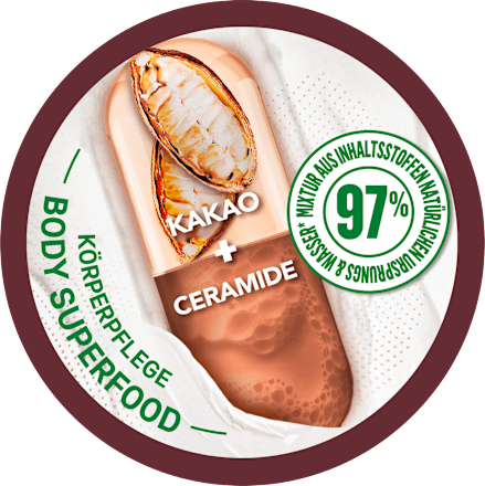 Körperbutter Superfood Körperpflege Kakao GARNIER Body
