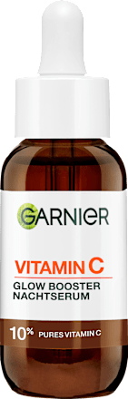 Nachtserum Glow Booster mit Vitamin C & Hyaluronsäure Garnier Skin Active