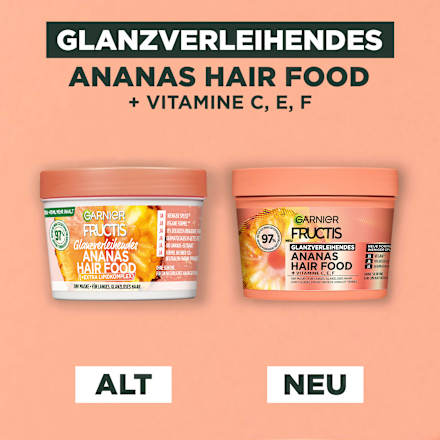 Haarkur Ananas Hair Food 3in1 Maske GARNIER FRUCTIS