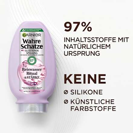 Conditioner Reiswasser Ritual & Stärke Wahre Schätze