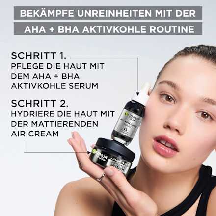 Gesichtscreme Air Hautklar AHA/BHA Garnier Skin Active