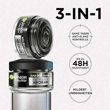 Gesichtscreme Air Hautklar AHA/BHA Garnier Skin Active