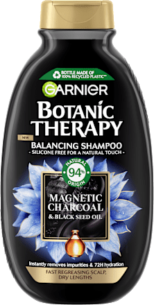 Șampon Magnetic Charcoal & black seed oil GARNIER BOTANIC THERAPY