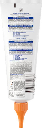 Sonnenmilch Serum sensitive expert+, LSF 50+ Garnier Ambre Solaire