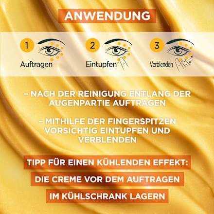 Augencreme Vitamin C Glow Booster Garnier Skin Active