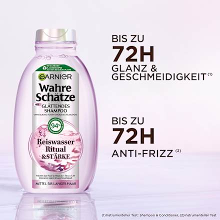 Shampoo Glättend Reiswasser Ritual und Stärke Wahre Schätze