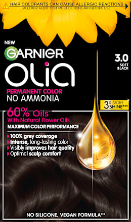 Vopsea permanentă 3.0 Soft Black GARNIER olia