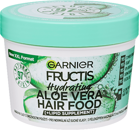 Hajpakolás aloe veraval, nagyon száraz hajra GARNIER FRUCTIS