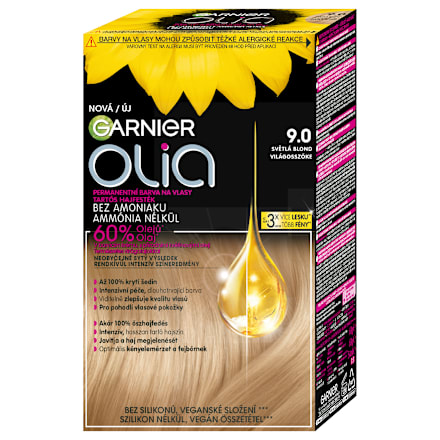 Tartós hajfesték, világos szőke 9.0 GARNIER olia