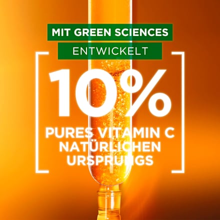 Nachtserum Glow Booster mit Vitamin C & Hyaluronsäure Garnier Skin Active