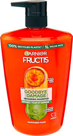Sampon Goodbye Damage, igénybevett hajra, nagy kiszerelés GARNIER FRUCTIS