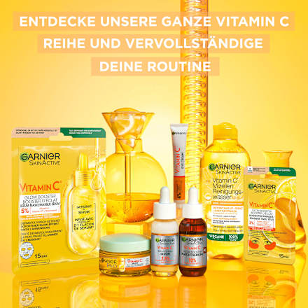 Augenpads Vitamin C Glow Booster (1 Paar) Garnier Skin Active