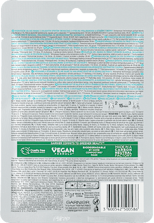 Nawilżająca żelowa maska na tkaninie GARNIER SKIN NATURALS