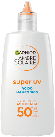 Fluido idratante all'acido ialuronico SPF50 GARNIER AMBRE SOLAIRE