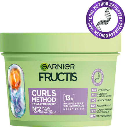 Mască pentru părul creț GARNIER FRUCTIS