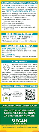 Fluido anti-imperfezioni PureActive BHA+ Niacinamide SPF50+ invisibile e opacizzante GARNIER PureActive