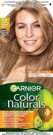 Боя за коса Color Naturals - Nr. 7.3 Натурално златисто русо GARNIER Color naturals