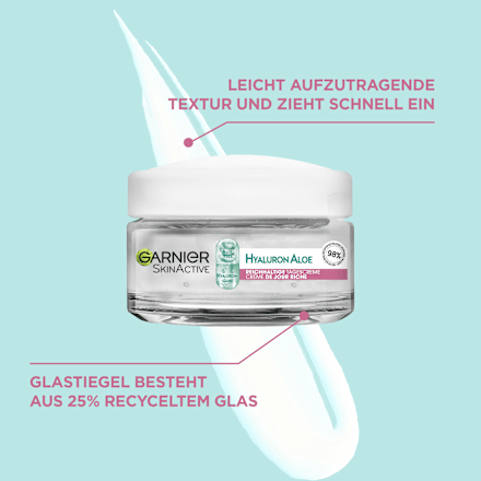 Tagescreme Hydra Booster Hyaluron Aloe Garnier Skin Active