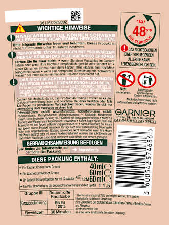 Haarfarbe 1.10 Mitternachtsschwarz GARNIER GOOD