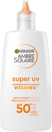 Sonnenfluid Gesicht super UV mit Vitamin C, LSF 50+ Garnier Ambre Solaire