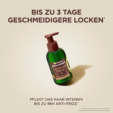 Haaröl Curl Revival Elixir Wahre Schätze