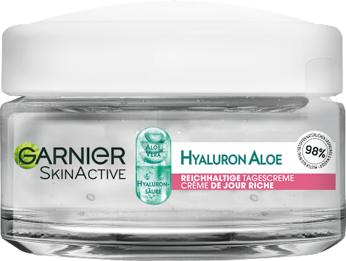 Tagescreme Hydra Booster Hyaluron Aloe Garnier Skin Active