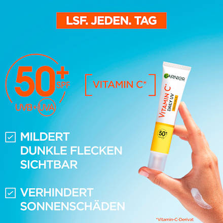 Fluid Vitamin C Invisible LSF 50+ Garnier Skin Active