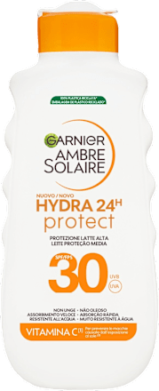 Latte solare Hydra 24h SPF30 GARNIER AMBRE SOLAIRE