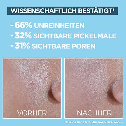 Fluid BHA + Niaciamide LSF 50+ Garnier Skin Active