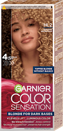 Boja za tamno braon kosu - HL2 7.31 Karamel plava GARNIER Color Sensation