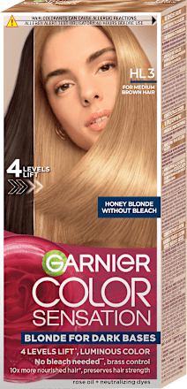 Боя за коса - Nr. HL3 8.31 Honey Blonde GARNIER Color Sensation