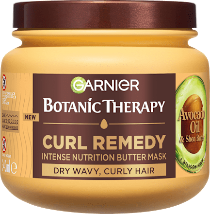 Маска за суха и къдрава коса с масло от авокадо GARNIER BOTANIC THERAPY