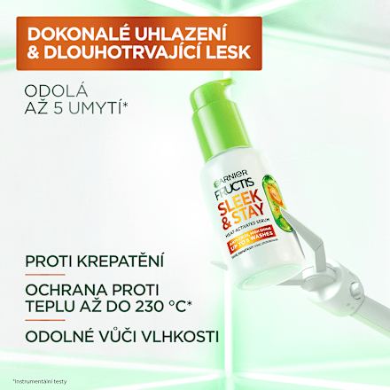 sérum na vlasy Keratin Sleek GARNIER FRUCTIS