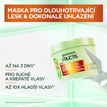 maska na vlasy Keratin Sleek N°3 GARNIER FRUCTIS
