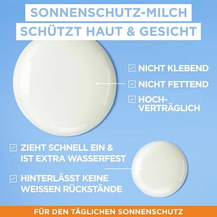 Sonnenmilch sensitive expert+, LSF 50+ Garnier Ambre Solaire