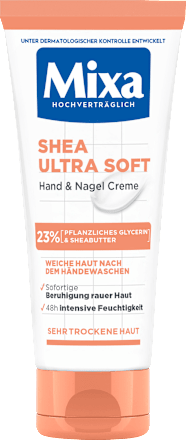 Hand- & Nagelcreme Shea ultra soft mit Glycerin Mixa