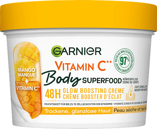 Körperpflege Superfood Mango Vitamin C GARNIER Body