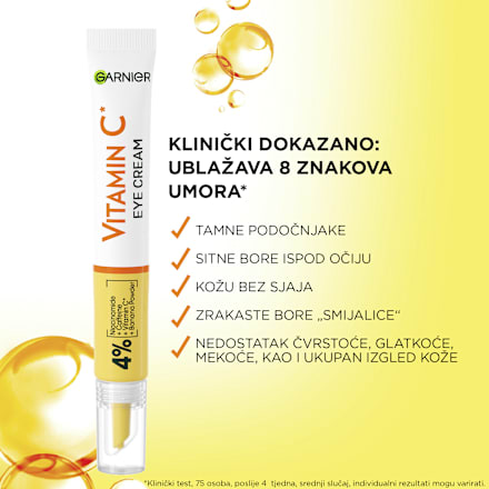 Vitamin C krema za područje oko očiju GARNIER SKIN NATURALS