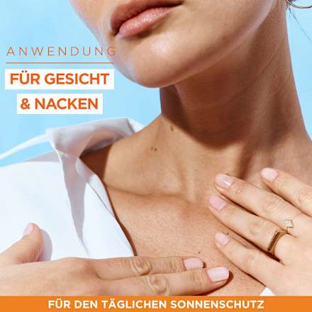 Sonnenfluid Gesicht super UV mit Niacinamid, LSF 50+ Garnier Ambre Solaire