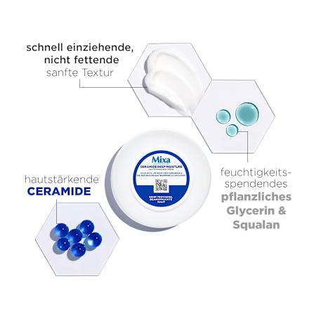 Pflegecreme Ceramide Deep Moisture Mixa