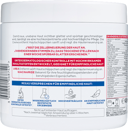 Pflegecreme Urea Cica Repair Mixa