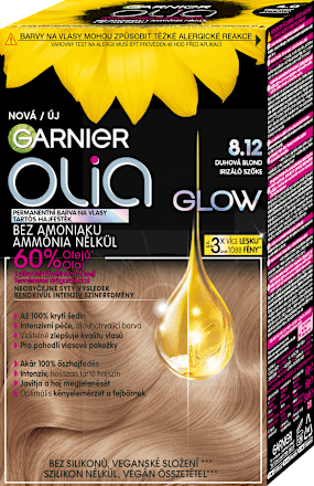 Farba na vlasy - 8.12 dúhová blond GARNIER olia