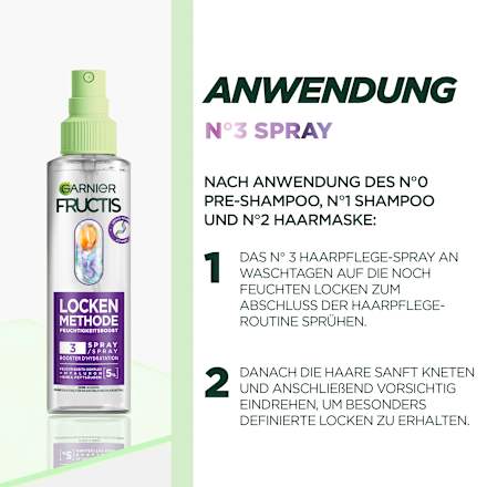 Pflege-Spray Locken Methode Feuchtigkeitsboost  GARNIER FRUCTIS