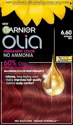 Боя за коса без амоняк - Nr. 6.60 Intense Red GARNIER olia