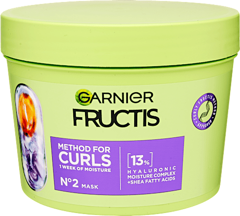 Hidratáló hajpakolás Method for Curls, hullámos és göndör hajra GARNIER FRUCTIS
