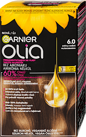 Tartós hajfesték, világosbarna 6.0 GARNIER olia