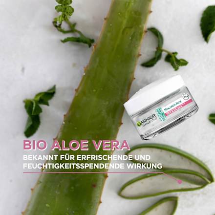 Tagescreme Hydra Booster Hyaluron Aloe Garnier Skin Active