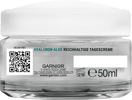 Tagescreme Hydra Booster Hyaluron Aloe Garnier Skin Active